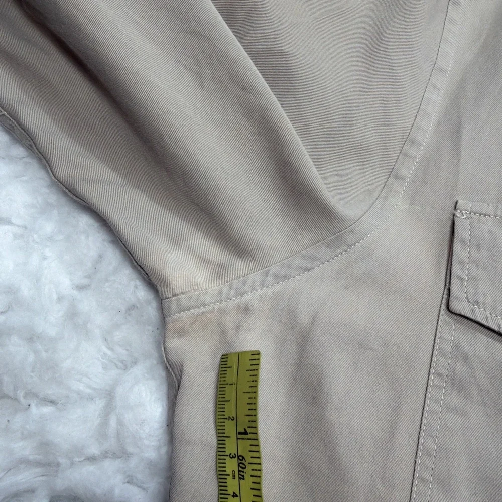 GUCCI Men's Shirt 39 15.5 Long Sleeve Button Made in Italy Safari Embroidered